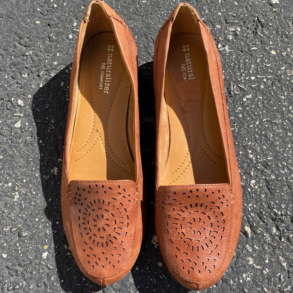 Naturalizer N5 Confort shoes Brown Flats Size 7